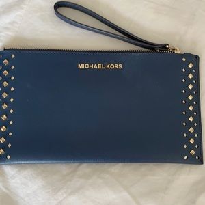 Michael Kora envelope clutch
